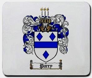 Parry coat of arms mouse pad