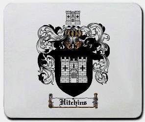 Hitchins coat of arms mouse pad