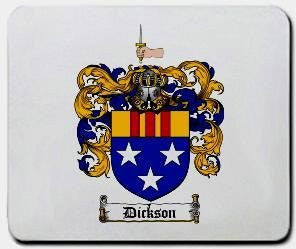 Dickson coat of arms mouse pad
