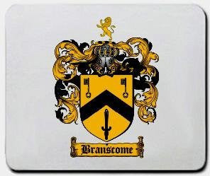 Branscome coat of arms mouse pad
