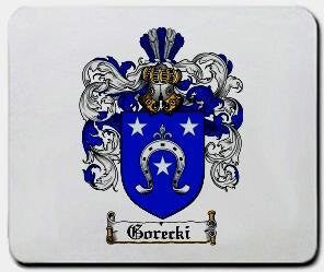 Gorecki coat of arms mouse pad