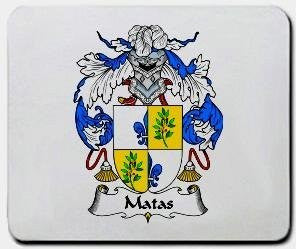 Matas coat of arms mouse pad