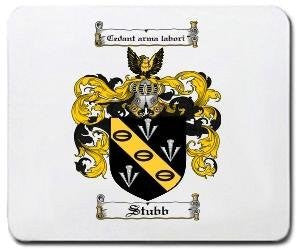Stubb coat of arms mouse pad