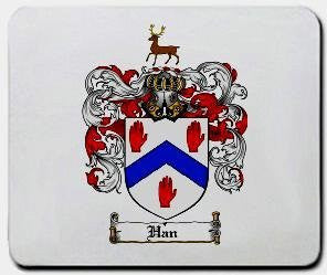 Han coat of arms mouse pad
