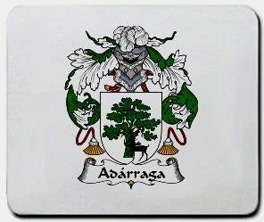 Adarraga coat of arms mouse pad