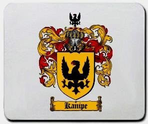 Kanipe coat of arms mouse pad