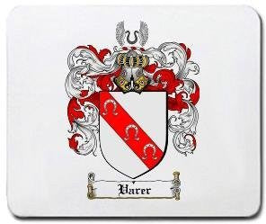 Varer coat of arms mouse pad