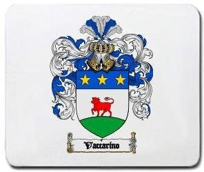 Vaccarino coat of arms mouse pad