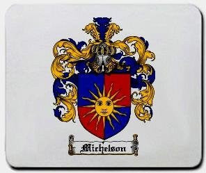 Michelson coat of arms mouse pad