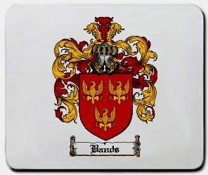 Bands coat of arms mouse pad