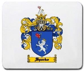 Sporko coat of arms mouse pad