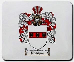 Brabham coat of arms mouse pad