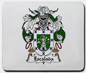 Escalada coat of arms mouse pad