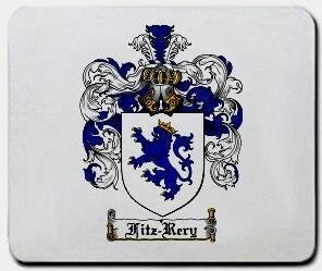 Fitzrery coat of arms mouse pad