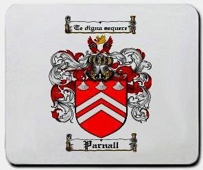 Parnall coat of arms mouse pad