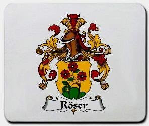 Roser coat of arms mouse pad