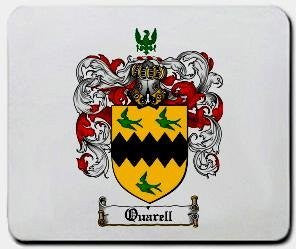 Quarell coat of arms mouse pad