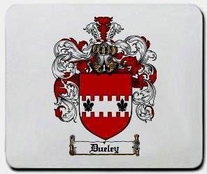 Dueley coat of arms mouse pad