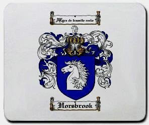 Horsbrook coat of arms mouse pad