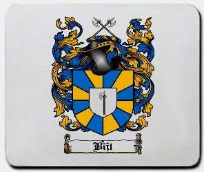 Bijl coat of arms mouse pad