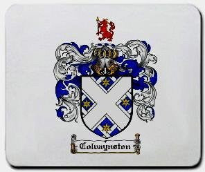 Colvaynston coat of arms mouse pad