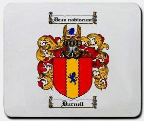 Durnell coat of arms mouse pad