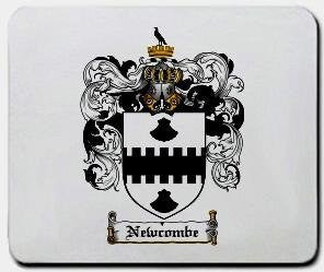 Newcombe coat of arms mouse pad