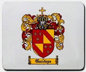 Gardepe coat of arms mouse pad