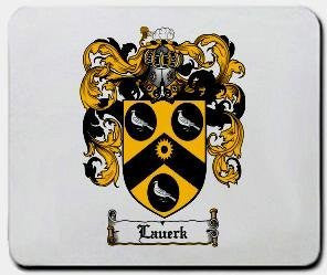 Lauerk coat of arms mouse pad