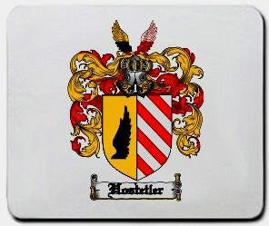 Hostetler coat of arms mouse pad