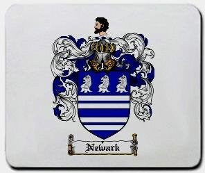 Newark coat of arms mouse pad