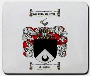 Alastar coat of arms mouse pad