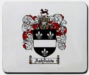 Ashfields coat of arms mouse pad