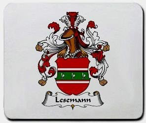 Lesemann coat of arms mouse pad