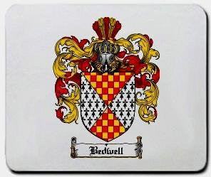 Bedwell coat of arms mouse pad