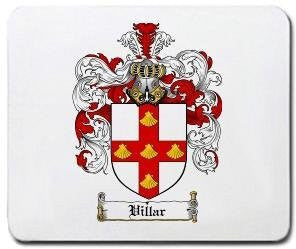 Villar coat of arms mouse pad