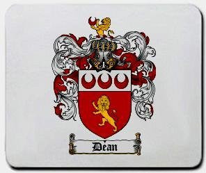 Dean coat of arms mouse pad