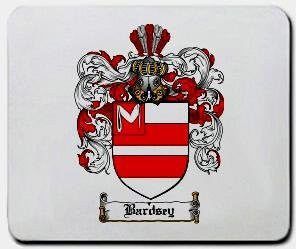Bardsey coat of arms mouse pad
