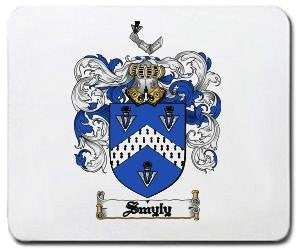 Smyly coat of arms mouse pad