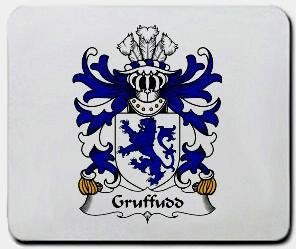 Gruffudd coat of arms mouse pad
