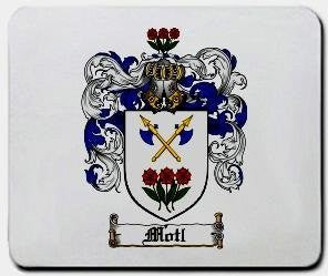 Motl coat of arms mouse pad