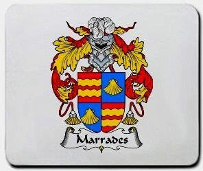 Marrades coat of arms mouse pad