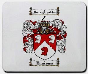 Duncome coat of arms mouse pad