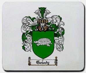 Gowdy coat of arms mouse pad