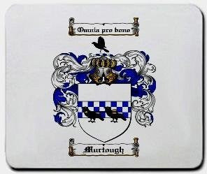 Murtough coat of arms mouse pad