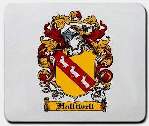 Halliwell coat of arms mouse pad