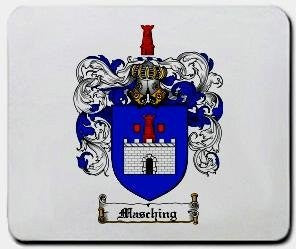 Masching coat of arms mouse pad