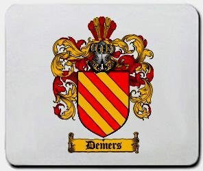 Demers coat of arms mouse pad