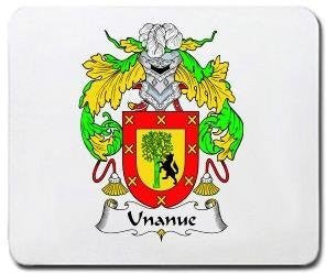 Unanue coat of arms mouse pad