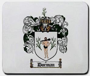 Dorman coat of arms mouse pad
